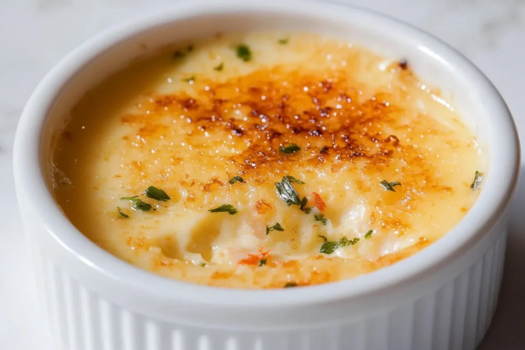 Easy Crab Brulee Recipe