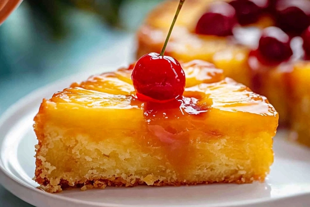 Easy Pineapple Upside Down Cake Recipe
