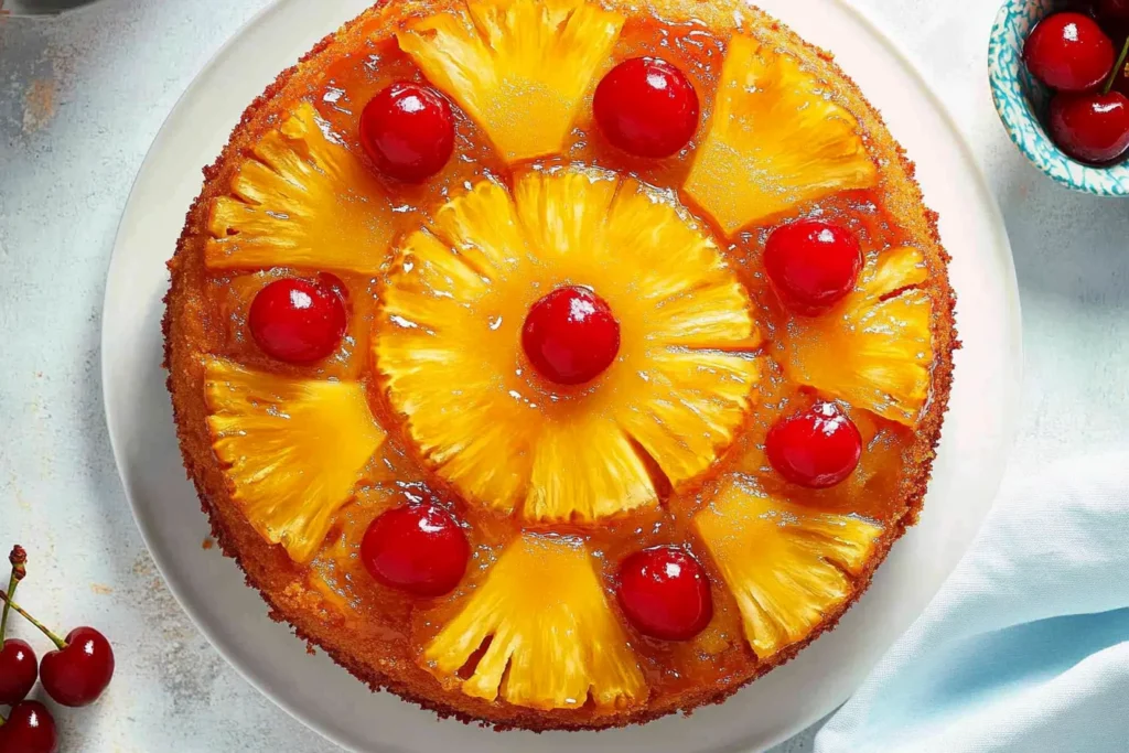 Pineapple Upside Down Cake