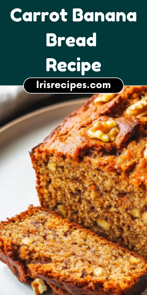Easy & Moist Carrot Banana Bread Recipe