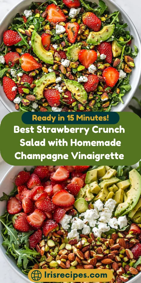Best Strawberry Crunch Salad