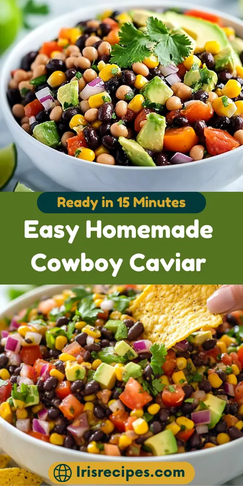 Easy Homemade Cowboy Caviar