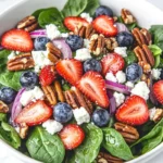 Fresh Strawberry Spinach Salad