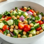 Protein-Packed Mediterranean Chickpea Salad