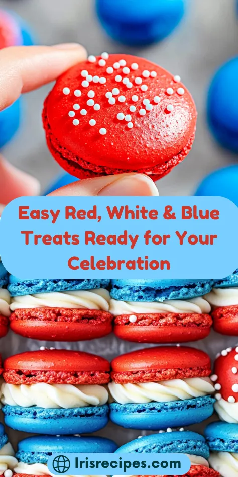 Best 4th of July Macarons