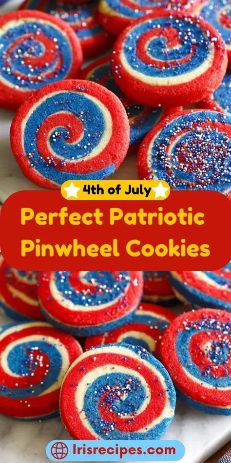 Perfect Patriotic Pinwheel Cookies