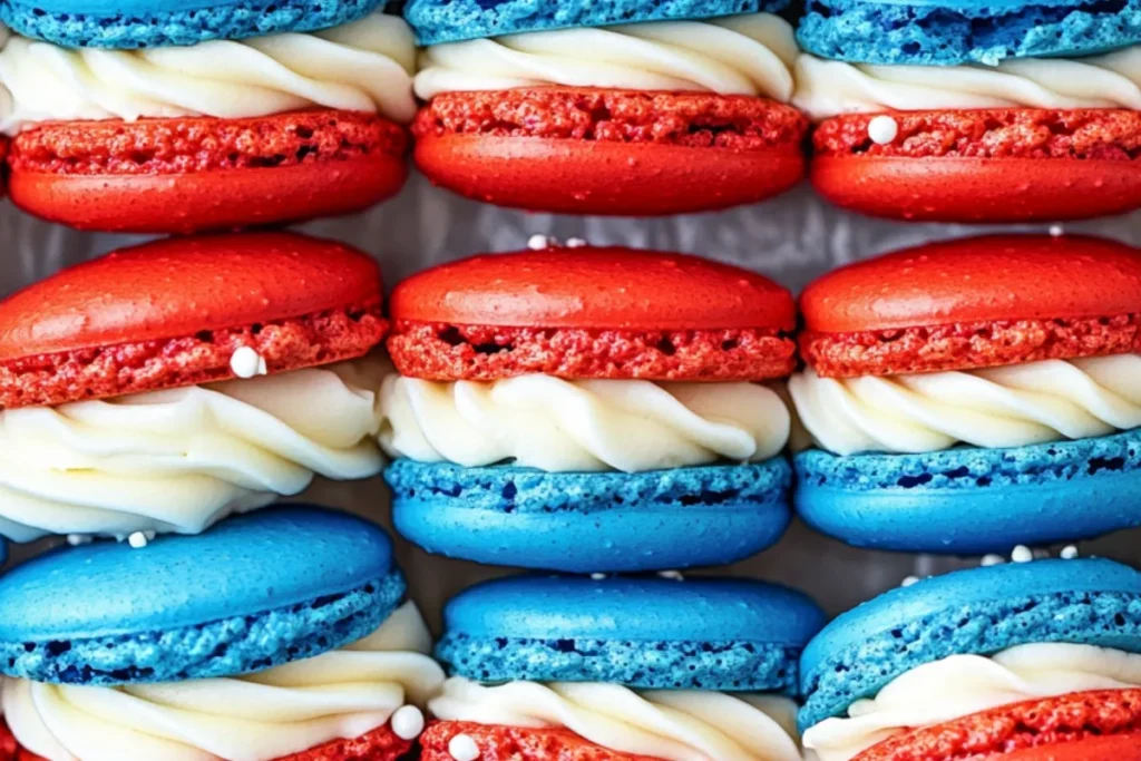 Showstopping 4th of July Macaron Recipe