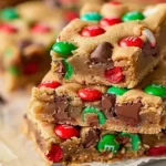 Easy Christmas Cookie Bars Recipe