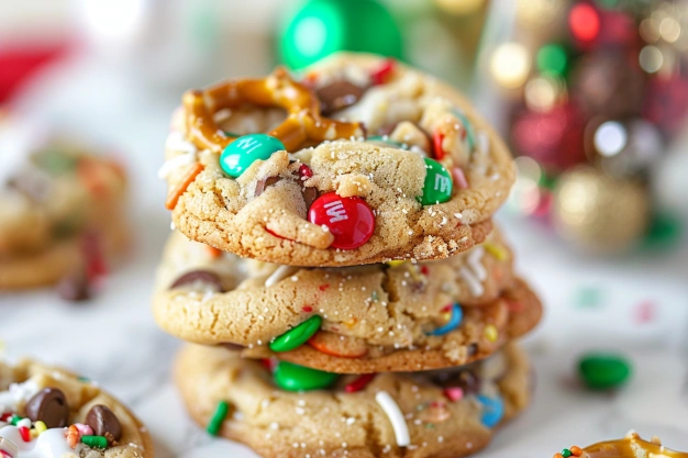 Easy Christmas Kitchen Sink Cookies Recipe