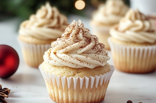 Eggnog Cupcakes