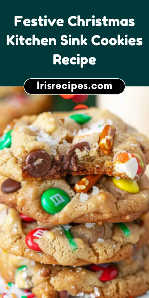 Festive Christmas Kitchen Sink Cookies Recipe