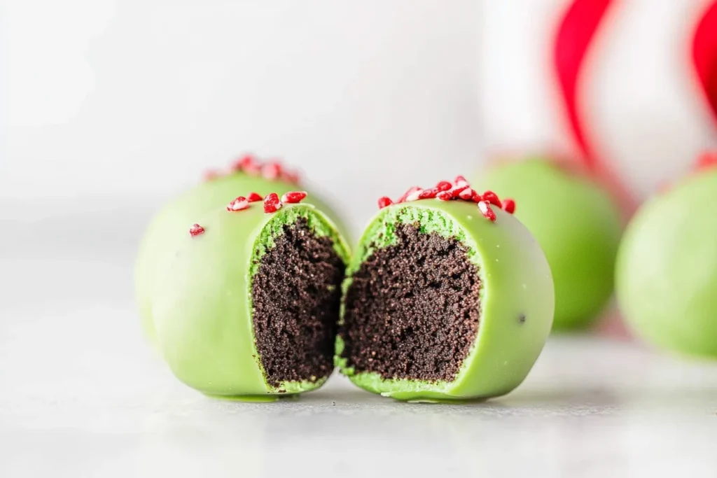 Festive Grinch Oreo Balls Recipe