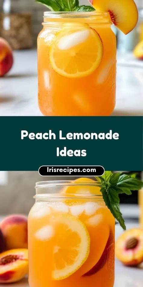 Peach Lemonade Ideas Ultimate Summer Refreshment