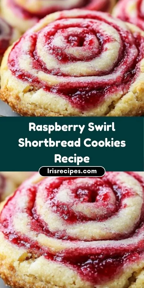 Raspberry Swirl Shortbread Cookies Recipes