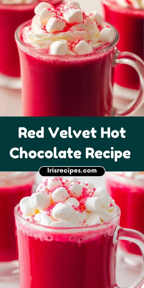 Red Velvet Hot Chocolate Recipe – Decadent Winter Treat