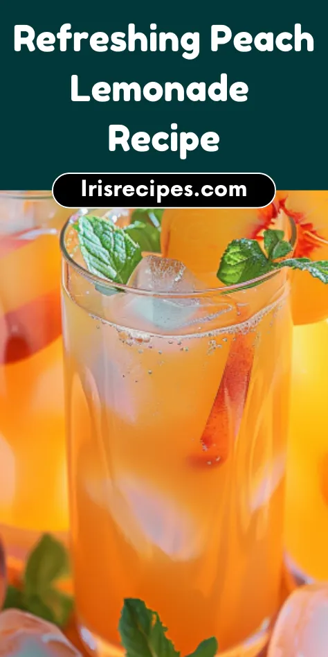 Refreshing Peach Lemonade Recipes