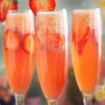 3-Ingredient Strawberry Bellini