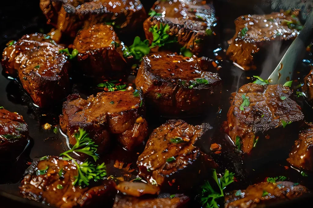 Cajun Garlic Butter Steak Bites Recipe