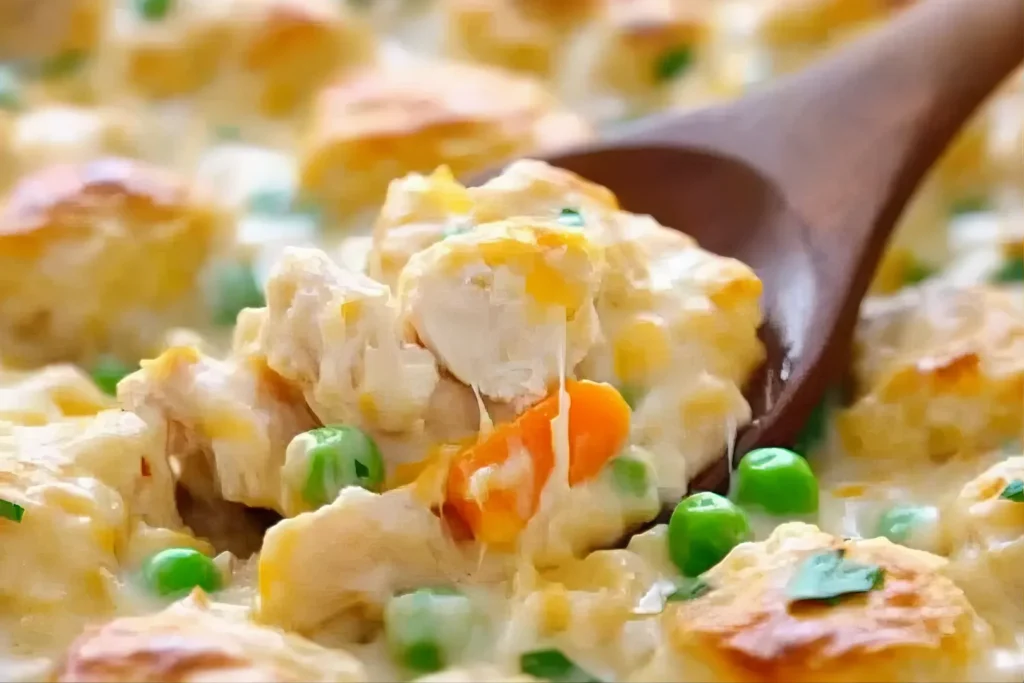 Chicken and Biscuits Casserole Recipe