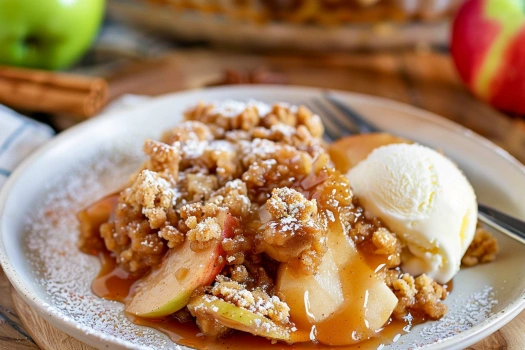 Easy Apple Crumble