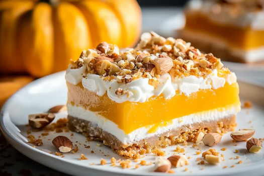 Easy Pumpkin Delight Bars Recipe