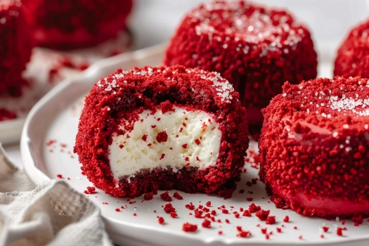 Easy Red Velvet Cheesecake Bites Recipe