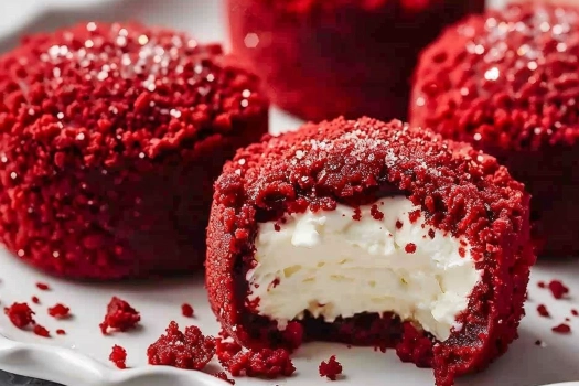 Easy Red Velvet Cheesecake Bites