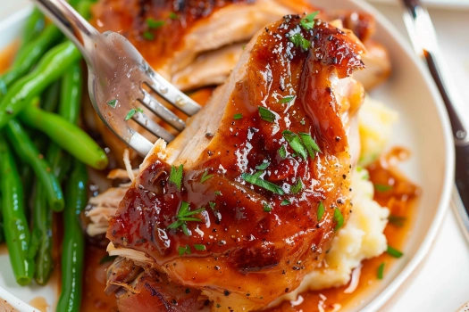 Easy Slow Cooker Brown Sugar Garlic Chicken