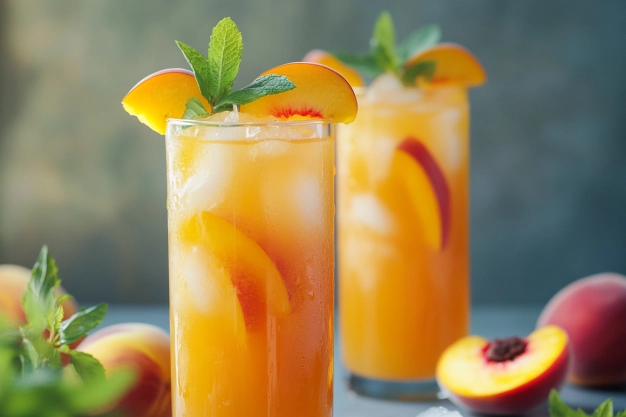 How to Serve Peach Lemonade Recipe