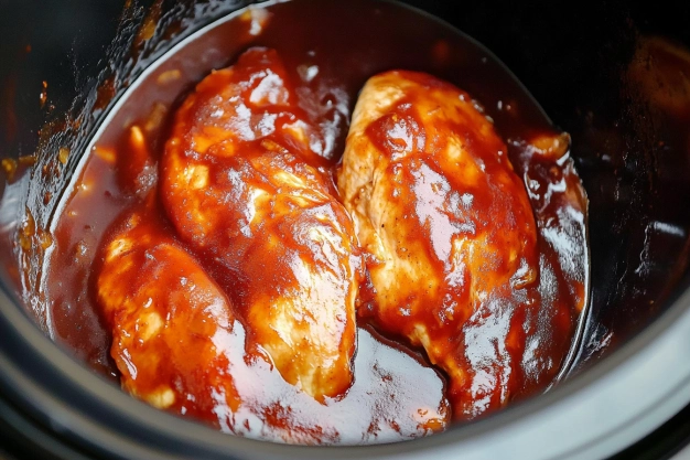 Ingredients For Crockpot BBQ Chicken