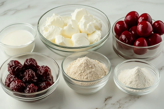 Ingredients You’ll Need For Cherry Cheesecake Brownies