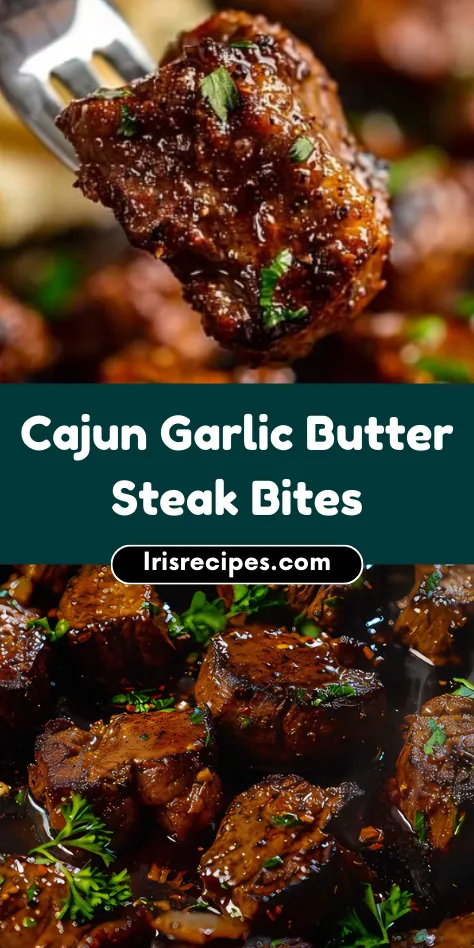 Juicy Cajun Garlic Butter Steak Bites Recipe