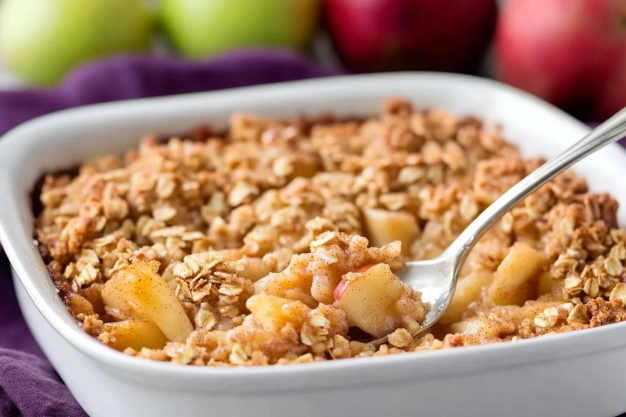 Old-Fashioned Easy Apple Crisp Recipe