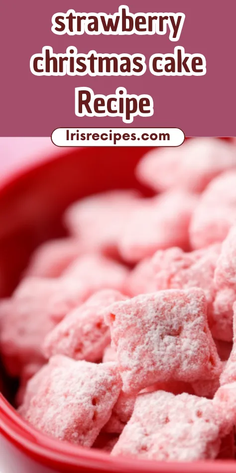 Strawberry Valentine’s Chex Mix Recipe