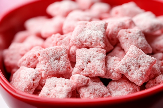 Strawberry Valentine’s Chex Mix Recipe