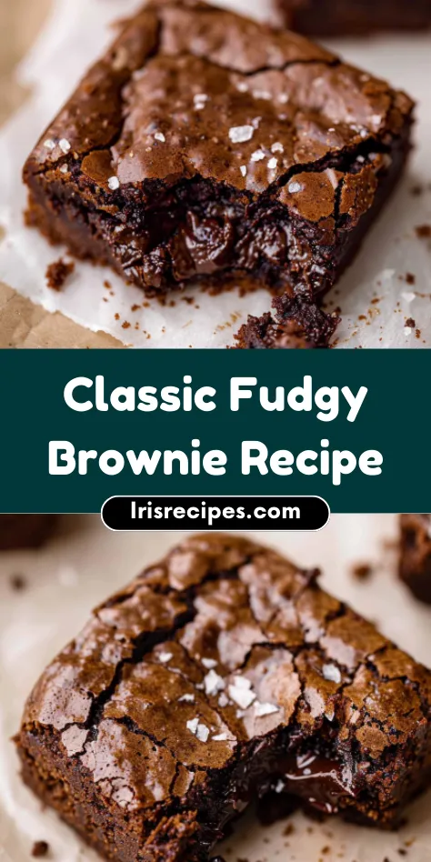 Ultimate Classic Fudgy Brownie Recipe