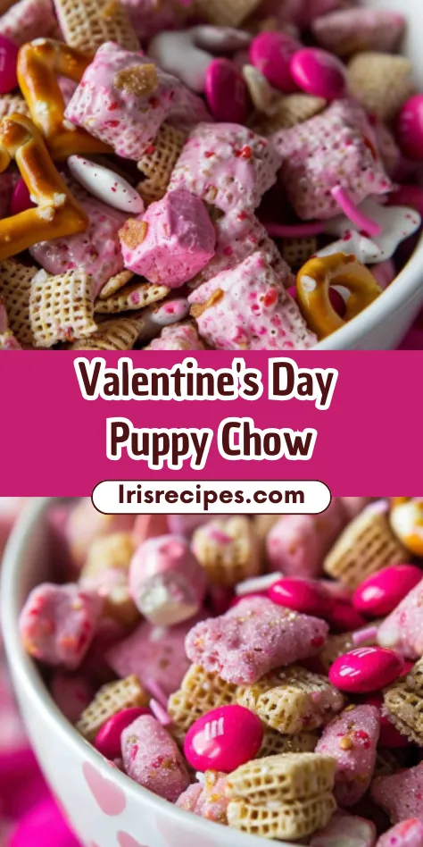 Valentine's Day Puppy Chow – Easy & Festive Recipe