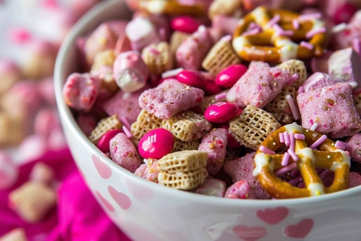 Valentine's Day Puppy Chow