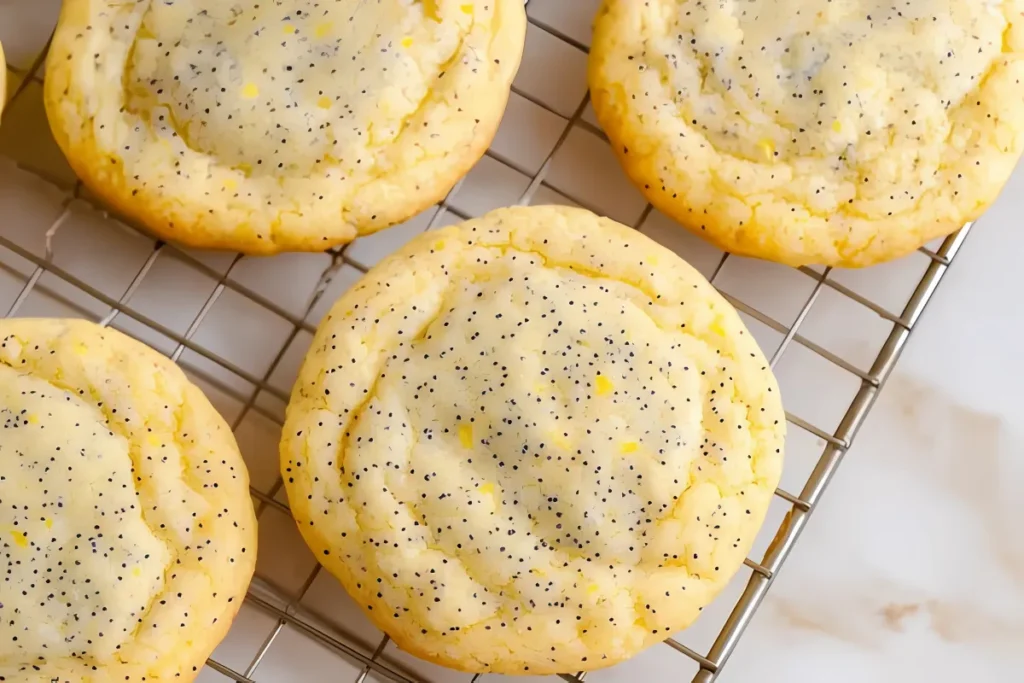 Bake the Lemon Poppy Seed Cheesecake Cookies