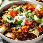 Beef Skillet Enchiladas Recipe