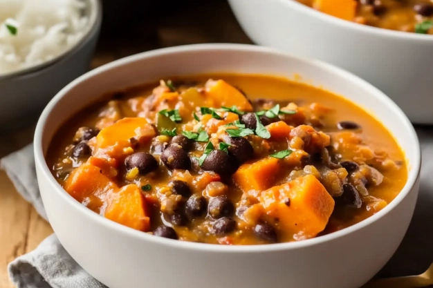 Best Black Bean and Sweet Potato Stew