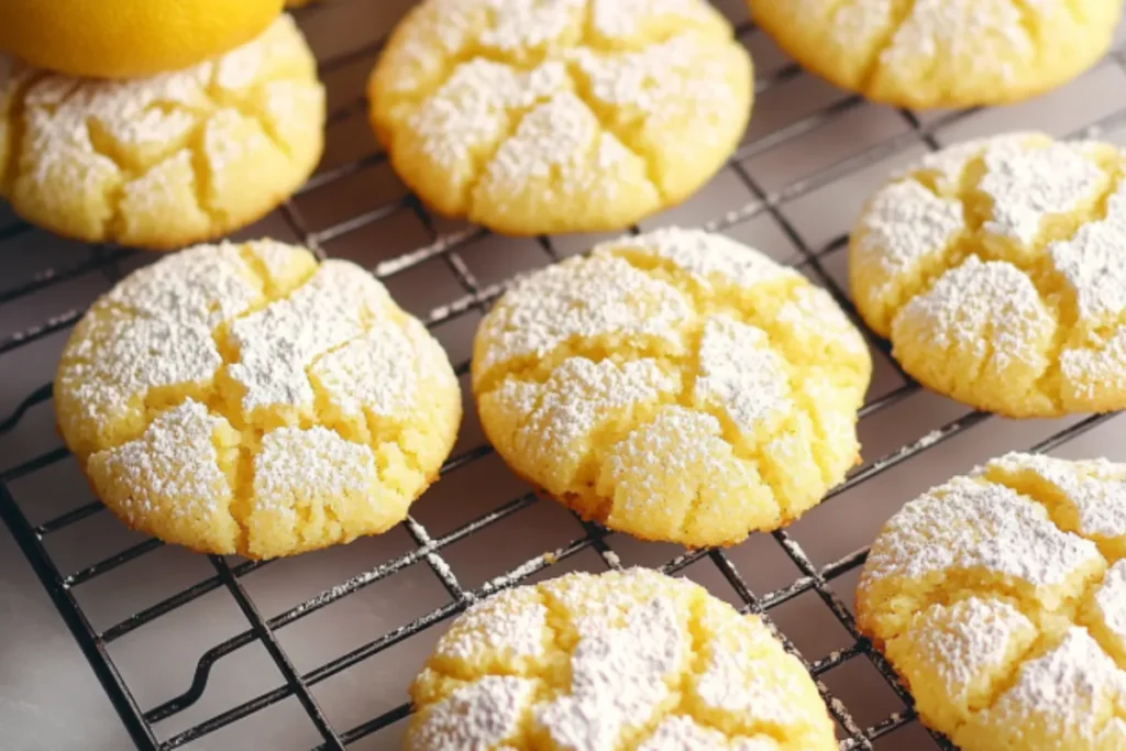 Best Lemon Crinkle Cookies