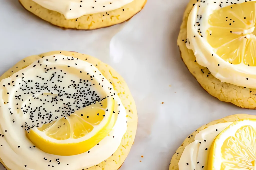 Best Lemon Poppy Seed Cheesecake Cookies