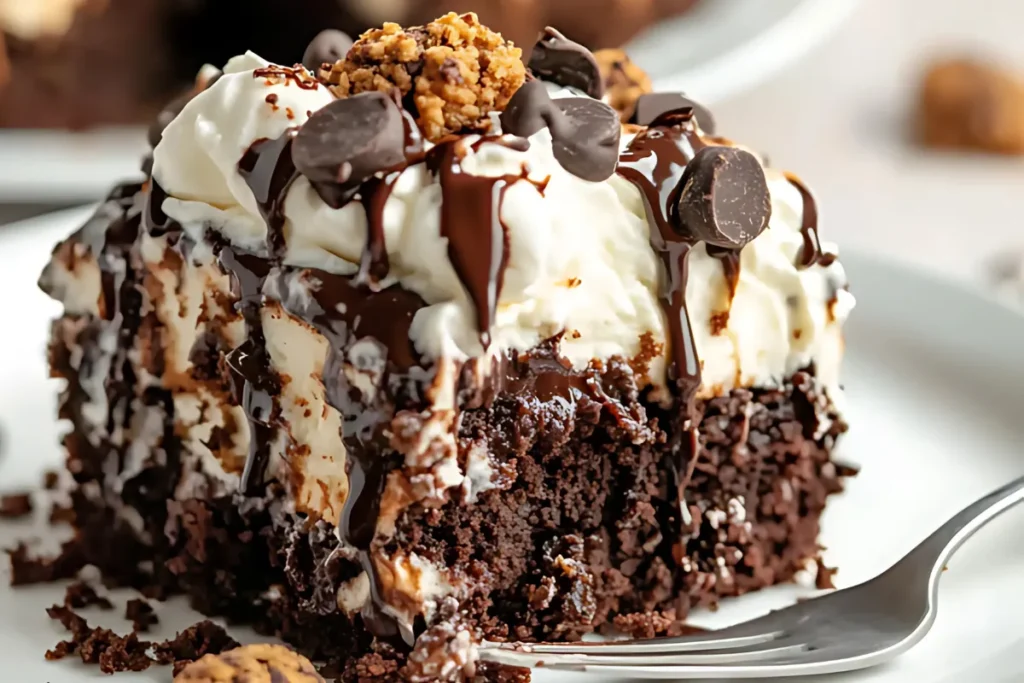 Best Slutty Brookie Poke Cake Recipe