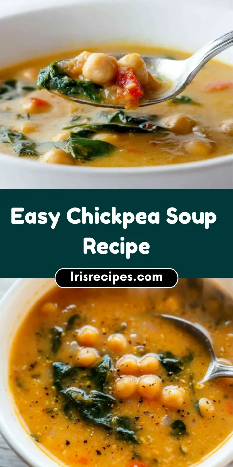 Cozy & Nutritious Chickpea Soup Recipe