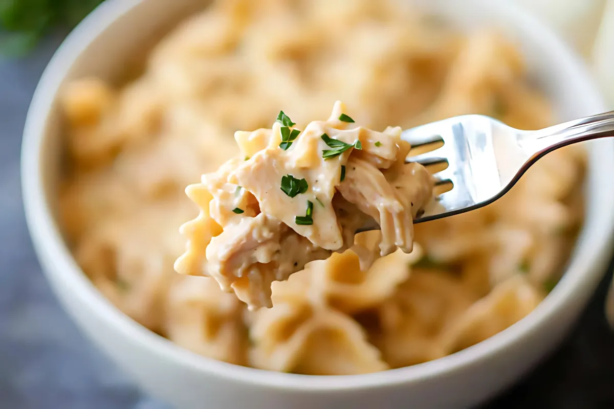 Creamy CrockPot Dry Ranch Dressing Chicken