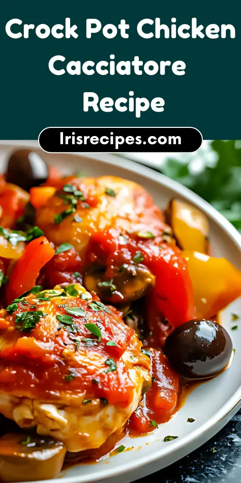 Crock Pot Chicken Cacciatore Easy & Flavorful Italian Classic