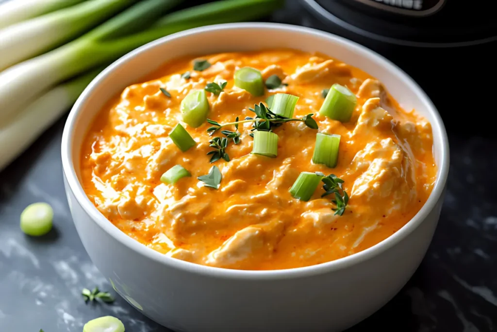 Crockpot Buffalo Chicken Dip Recipe