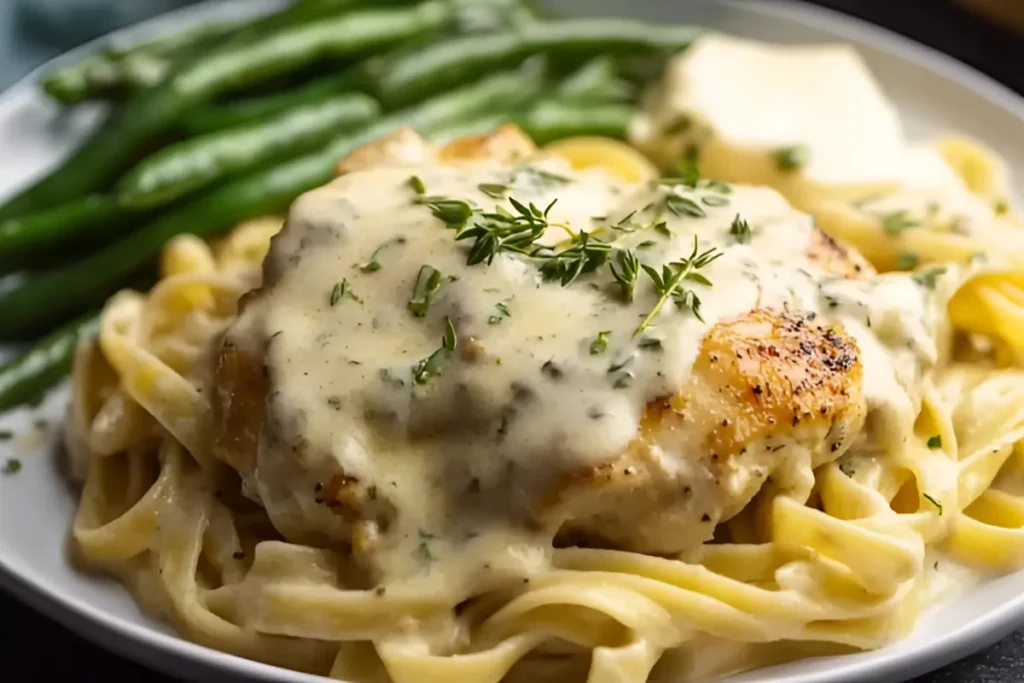 Crockpot Creamy Garlic Chicken