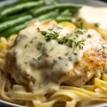 Crockpot Creamy Garlic Chicken